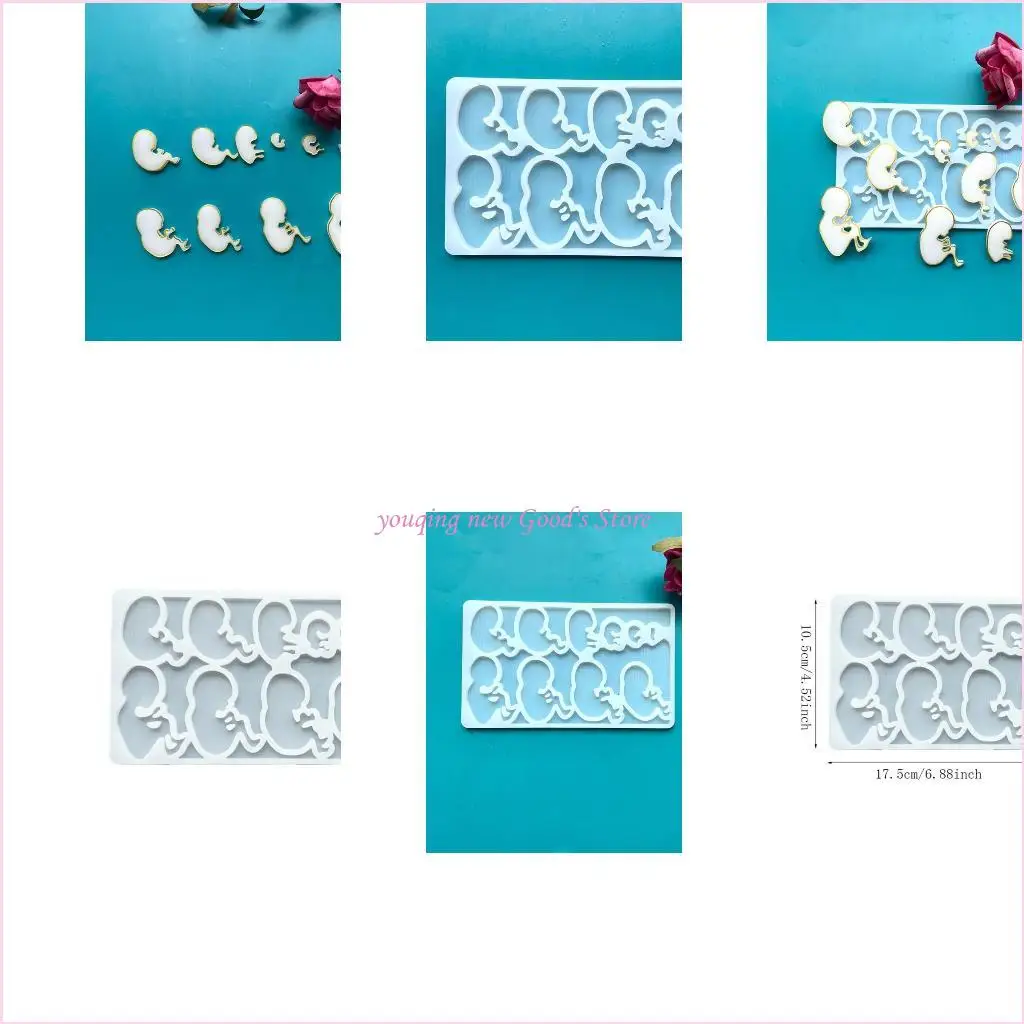 

57QA плод плесень DIY ремесел подвески плесень