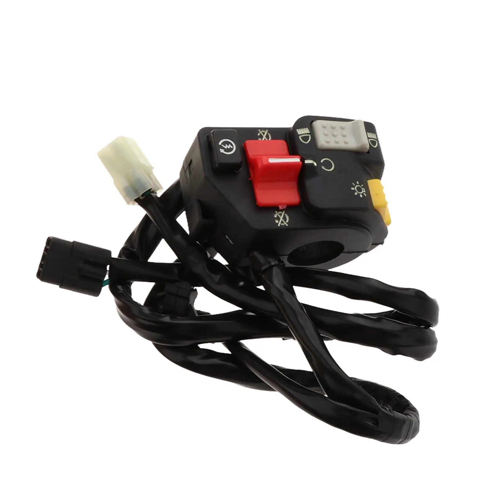 

Easy Installation Left Handlebar Switch Assembly ABS Black Replacement for Honda TRX450ER 2006 to 2014 Motorbike Equipment