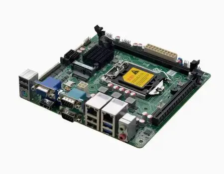 H81Q85 Motherboard 4th Core i3/i5/i7 LGA1150 Desktop CPU IPC Mini-ITX Industrial Mainboard with 6*COM 2*LAN i211 DDR3 VGA