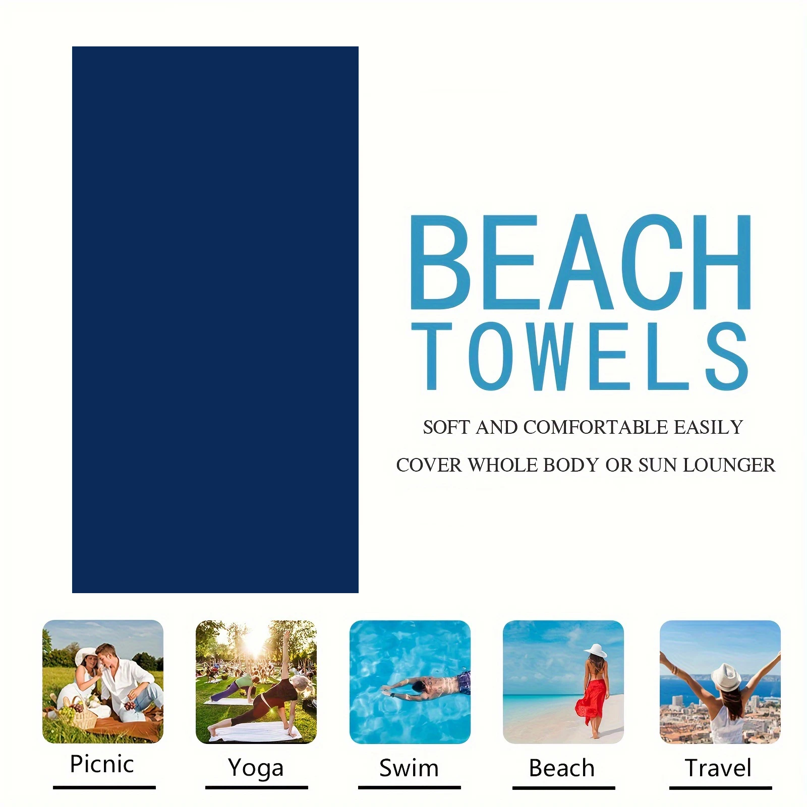 Toalla de playa personalizada con nombre toalla microfibra_voghion.com