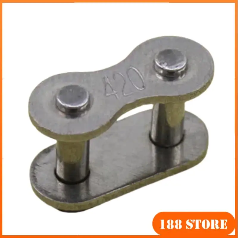 10 PCS Motorcycle Chain Card 420 428 530 630 428 Thickened Connecting Shackle Universal Chain Lock Chain Joint Chain Card - view 4
