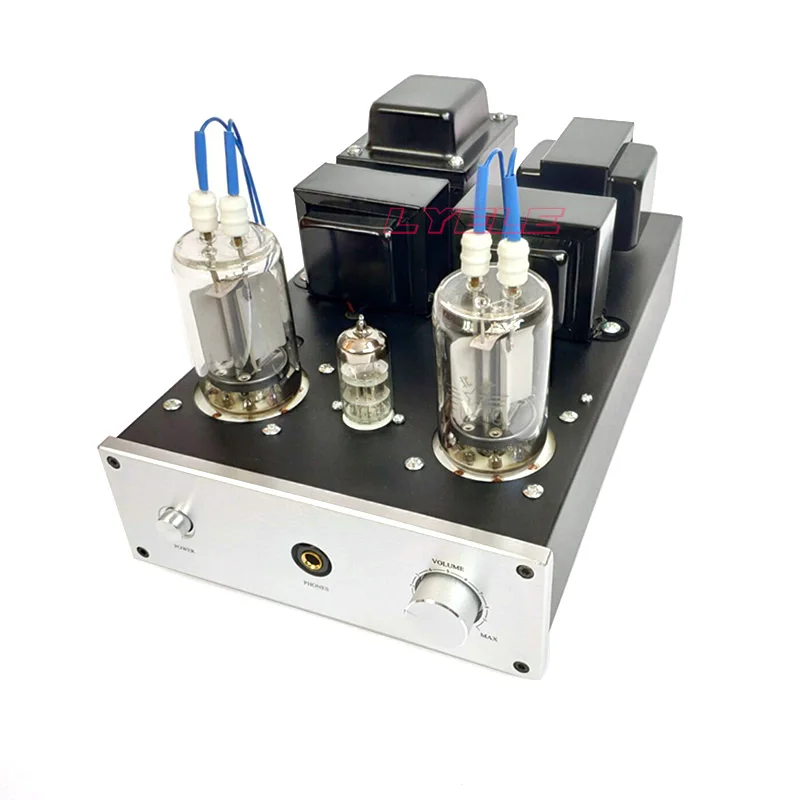 LYELE 4w*2 6n2 Fu19 Vacuum Tube Headphone Amplifier In Parallel Class A Amplifier Circuit Warm and Soft Voice HIFI Amp Audio