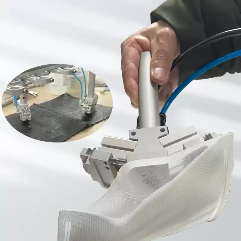 Pneumatic Needle Gripper GN Cylinder for Sponge Nonwoven Fabric Robot End Effector Pick and Place Clamp