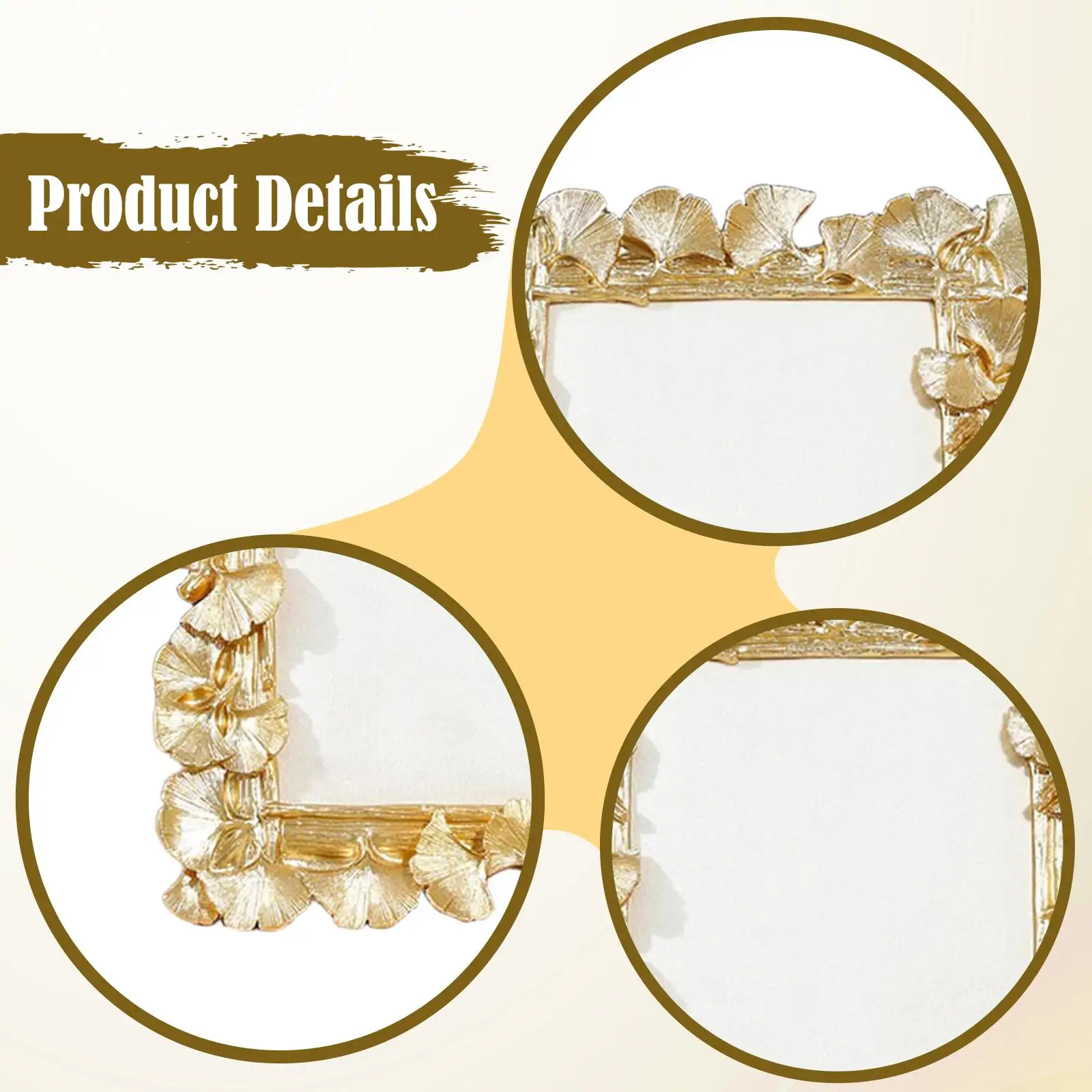 Ring Holder Photo Frame Earring Stand Jewelry Display Stand for Collectibles Jewelry