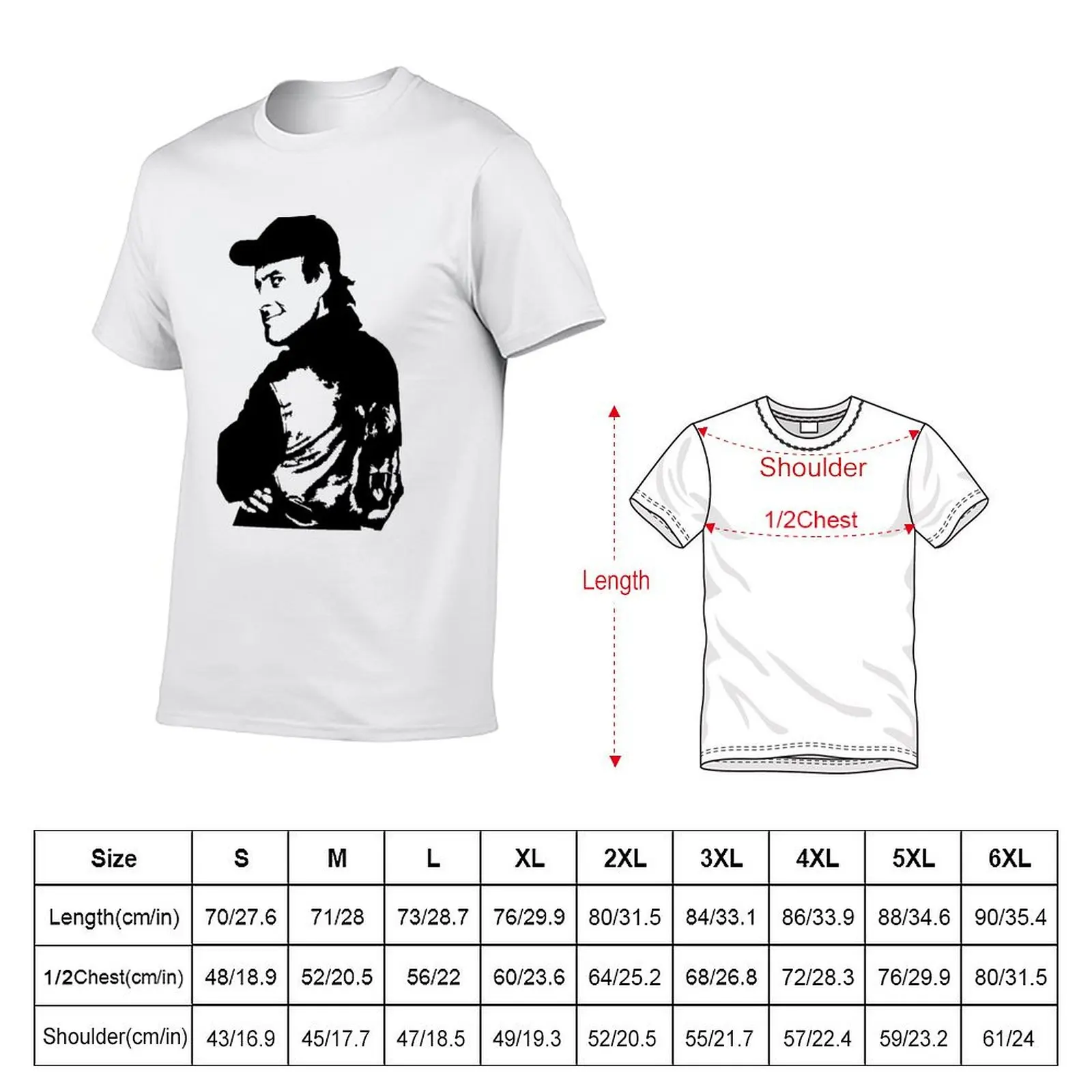 The A-Team: Murdock. Stylised Vector Art T-Shirt Big and Tall Loose Fit T-Shirt
