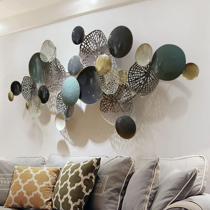 

Creative Wrought Iron Wall Decoration Three-dimensional Wall Decoration Living Room Background Wall Decoration Pendant