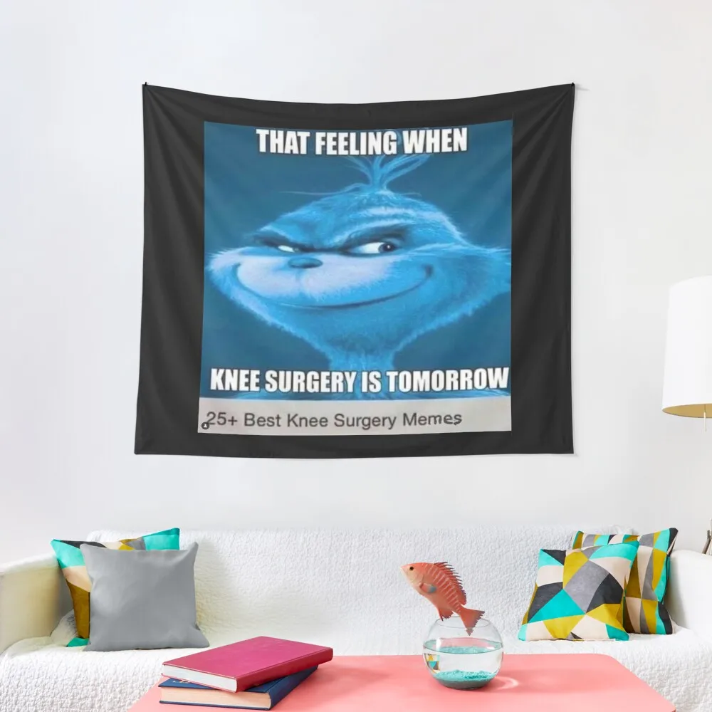 When knee surgery tomorrow Tapestry Home And Comfort Decor Home Decorations Aesthetic Tapestry