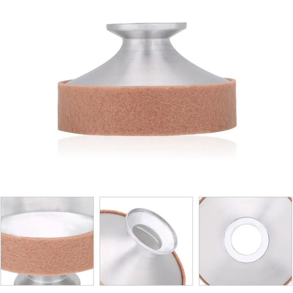 

Глушитель для альт-саксофона из алюминиевого сплава, покрытие 25%, легкий аксессуар для музыкальных инструментов для саксофонов