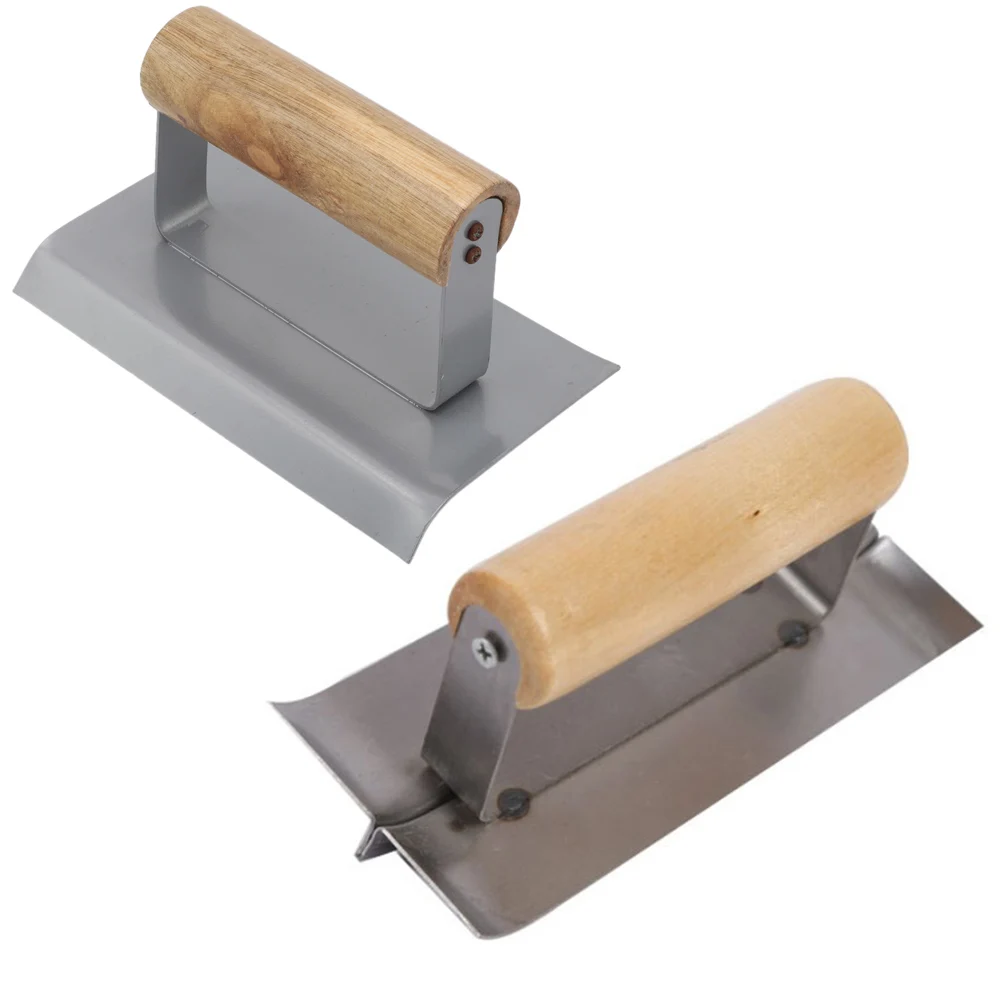 

2pcs 90 Degree Cement Corner Trowel Internal External Sheet Rock Stainless Steel Drywall Corner Trowel For Cement Finishing Tool