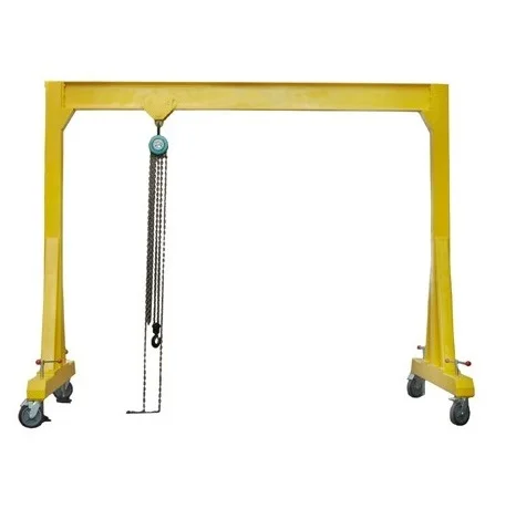 

Простой в эксплуатации, качественный и надежный послепродажное обслуживание: Простой мобильный портальный кран.