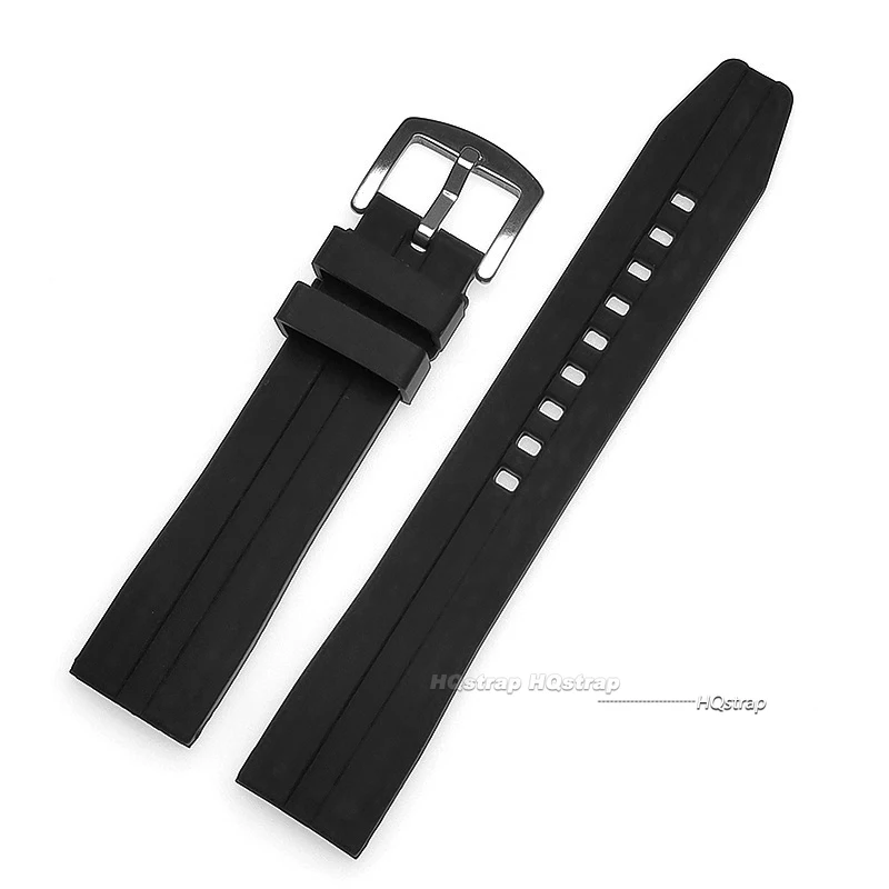 Extended Length Big Size Silicone Watch Strap for Rolex Wristband for Seiko Waterproof Bracelet 20mm 22mm Men Sport Rubber Belt