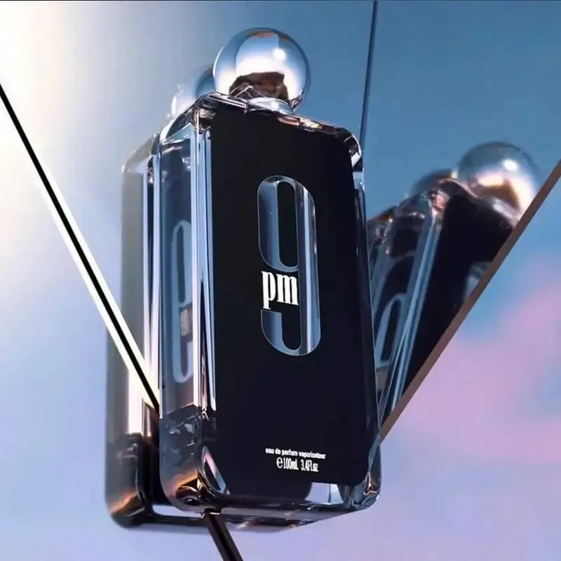 عطر 9 PM أسود للجنسين، 3.4 أونصة، عطر مستمر، هدية مثالية
