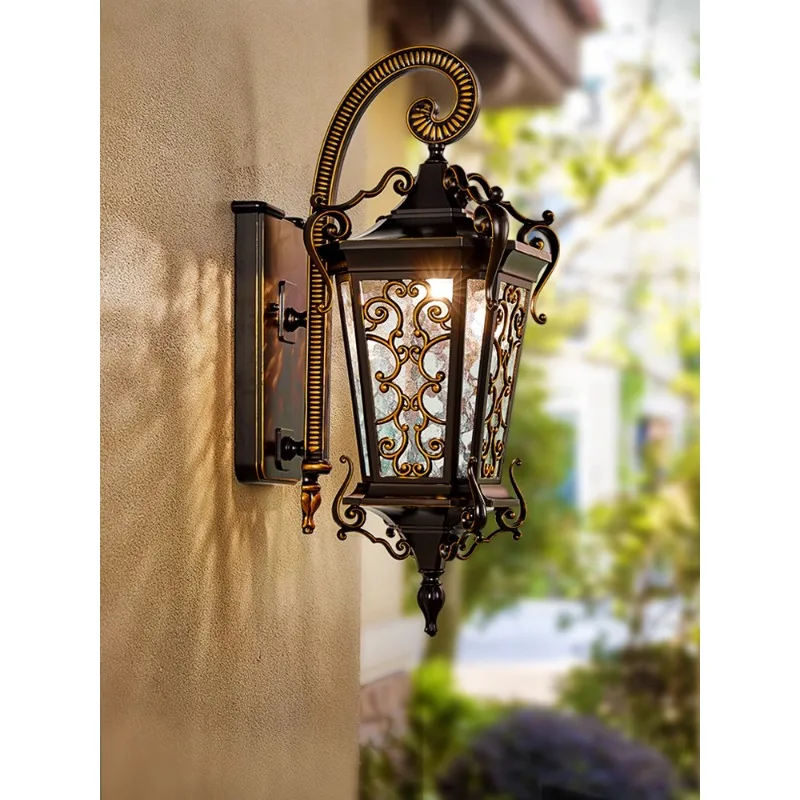 

Outdoor wall lamp Waterproof European outdoor garden lamp Super bright household villa gate lamp Enclosure wall Balcony exterior