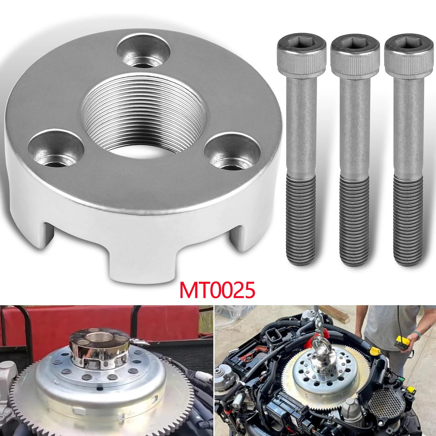 

Marine Engine Lift Adapter Chassis MT0025, Compatible for Yamaha 5.3 V8, 4.2 V6, F200B, F115B, F425,MT0022 (1.5" X16)