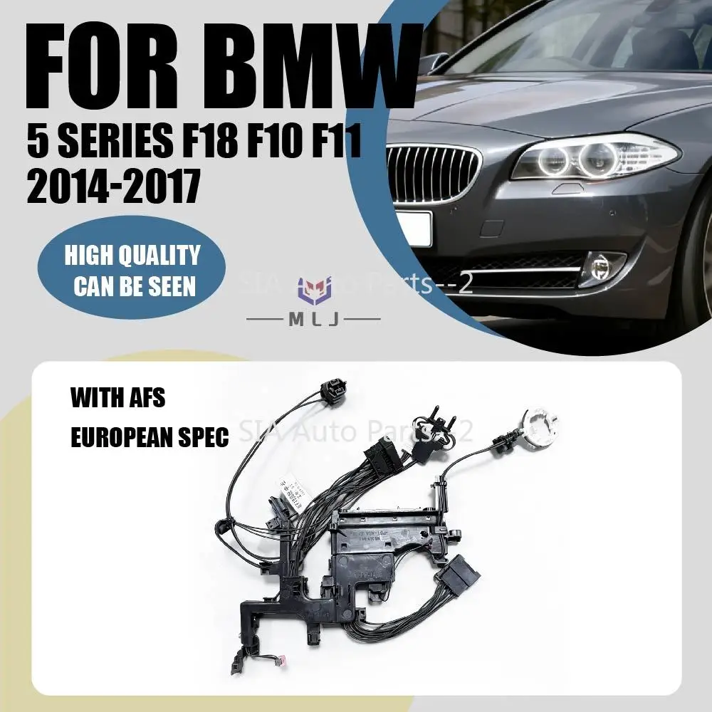 

Для BMW 5 серии (версии для США и ЕС) F10 F18 F11 2014-2017: Внутренний жгут проводов фары в сборе с разъемом и системой AFS
