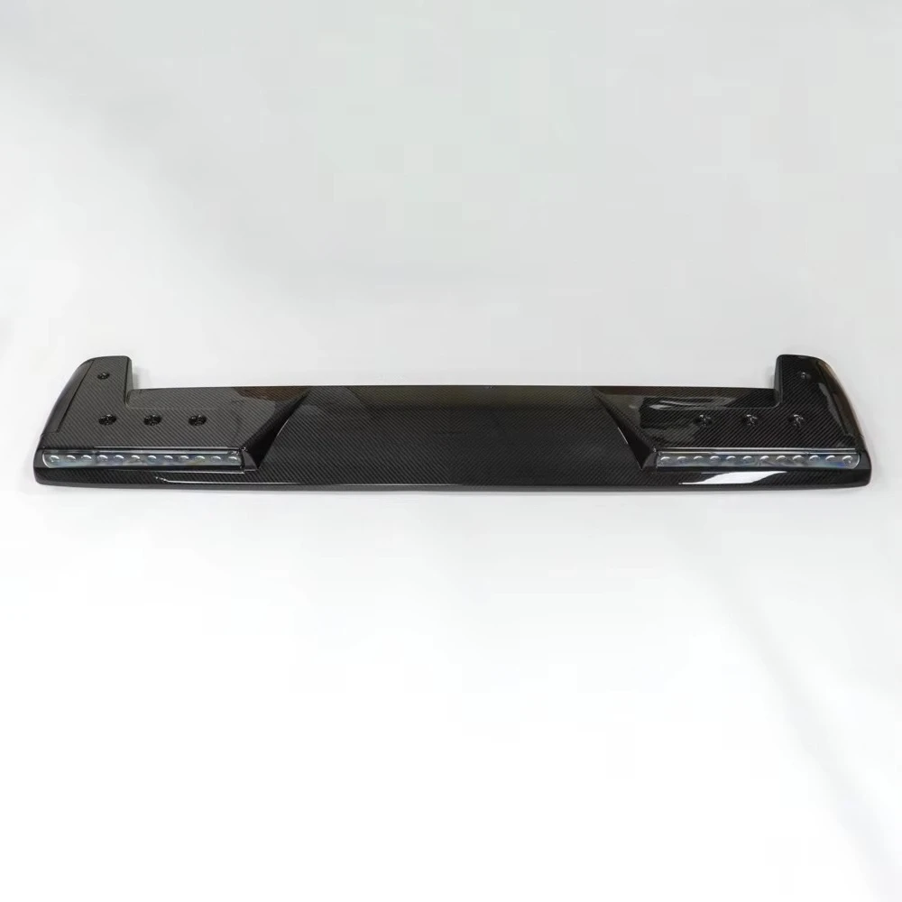 

Brabu Style Dry Carbon Fiber Roof Spoiler With LED Light G63 W465 Body Kit for G-class W465 G55 G500 G63 2025