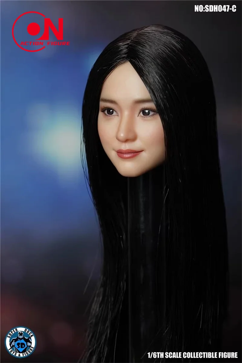 SUPollDUCK-Sculpture de tête de fille beauté AI, modèle mis en œuvre, corps de soldat féminin, figurine d'action Suntan, TBL, 12 pouces, SDH047, 1/6, en stock