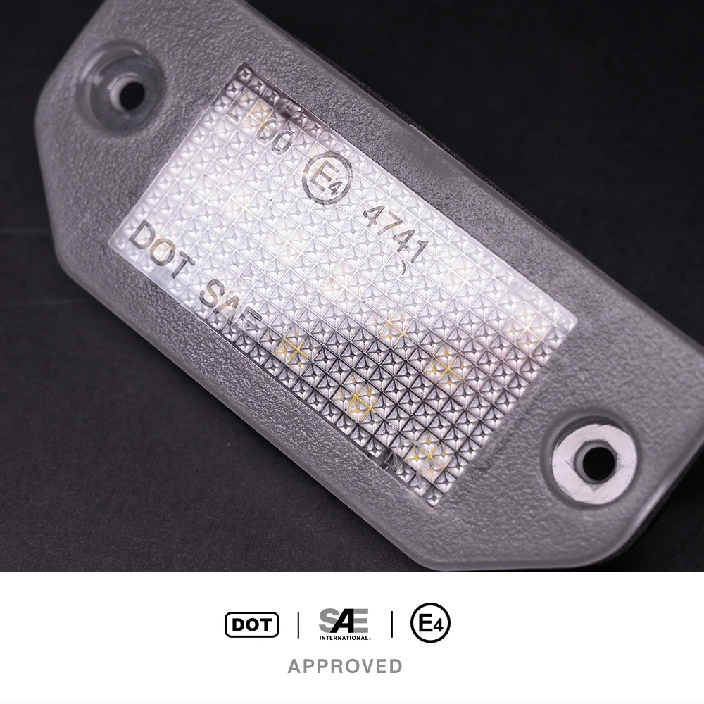 OE-Spec For VW Passat B5 3B Pre-facelift 1997 1998 1999 2000 2001 Error Free Led License Plate Lights Parking Tag Lamp 3B0943021