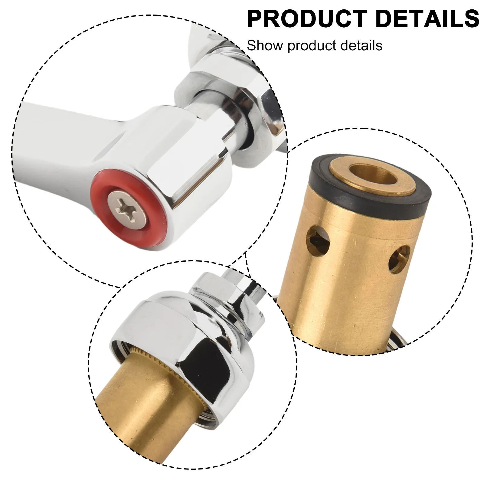

Рычаг сердечника клапана Ручка шпинделя в сборе Ручка крана Улучшенная функциональность Гладкий Удобный дизайн 002713-40