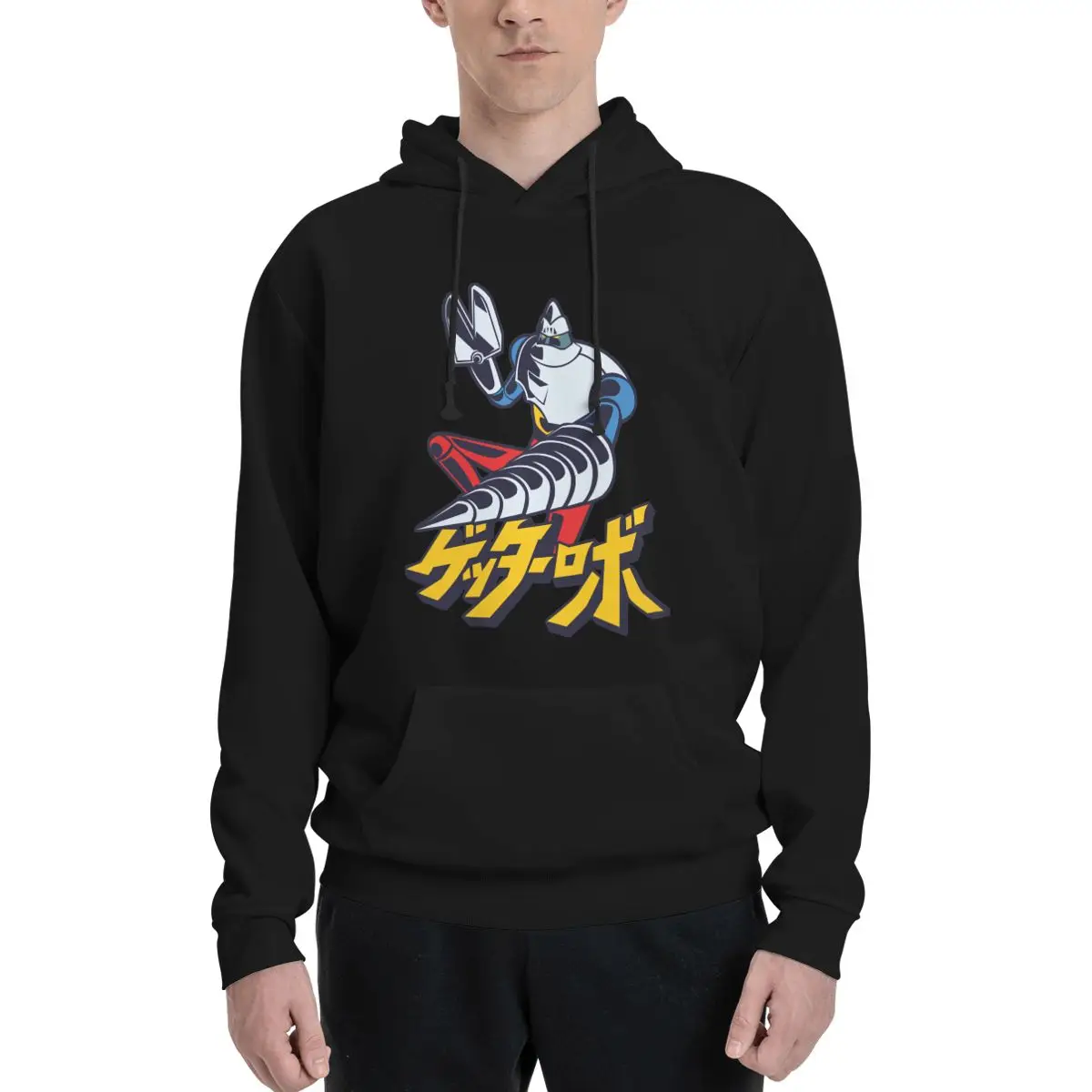 

256 Getter G2 UFO Robot Grendizer cartoon 2025 New arrival Printed Vintage Anime Hoodie Sweatshirt graphic hoodies for men