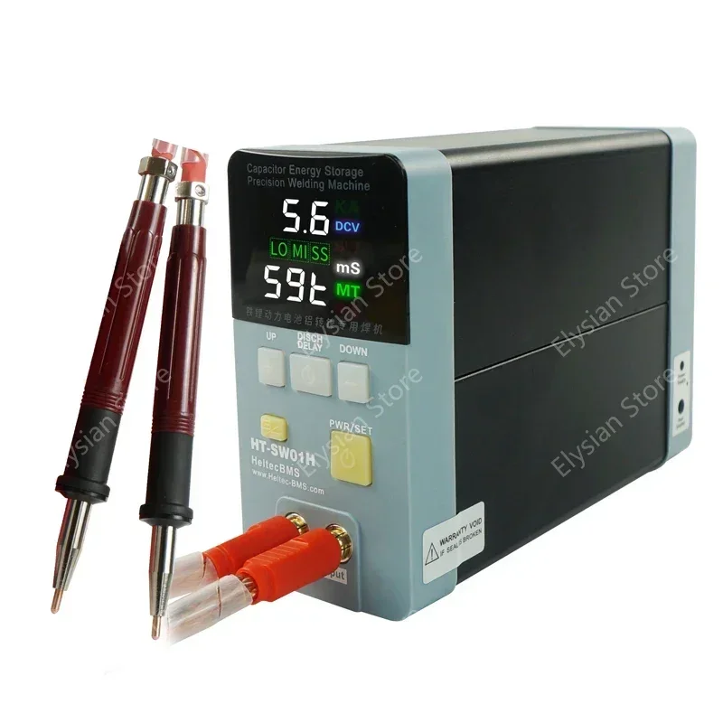 

HT-SW01H 21KW 3500A Lithium Battery Spot Welding Machine/High Power 18650/21700 Battery Spot Welder for battery 0.5mm thickness