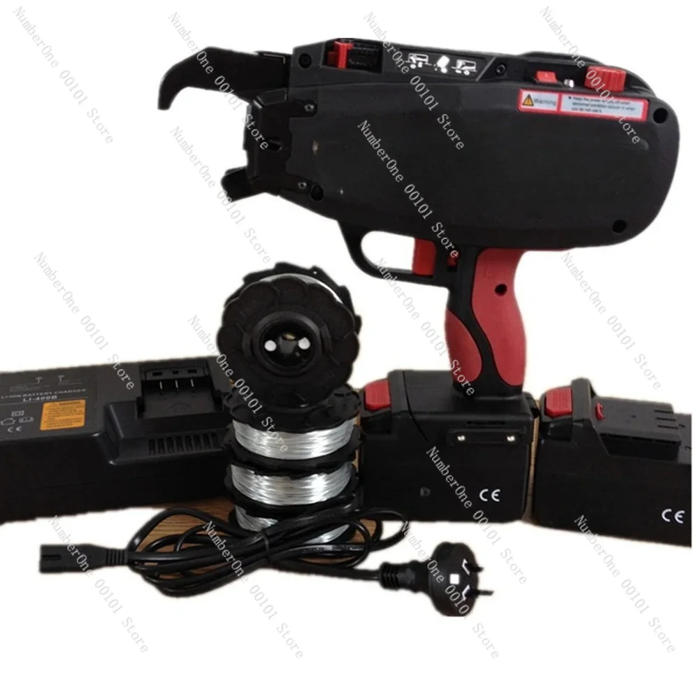 

4-45mm Rebar Tier Binding Machine 14.4v 4400mah Automatic Rechargeable Electric Wire Rebar Binding Tying Machine RT450