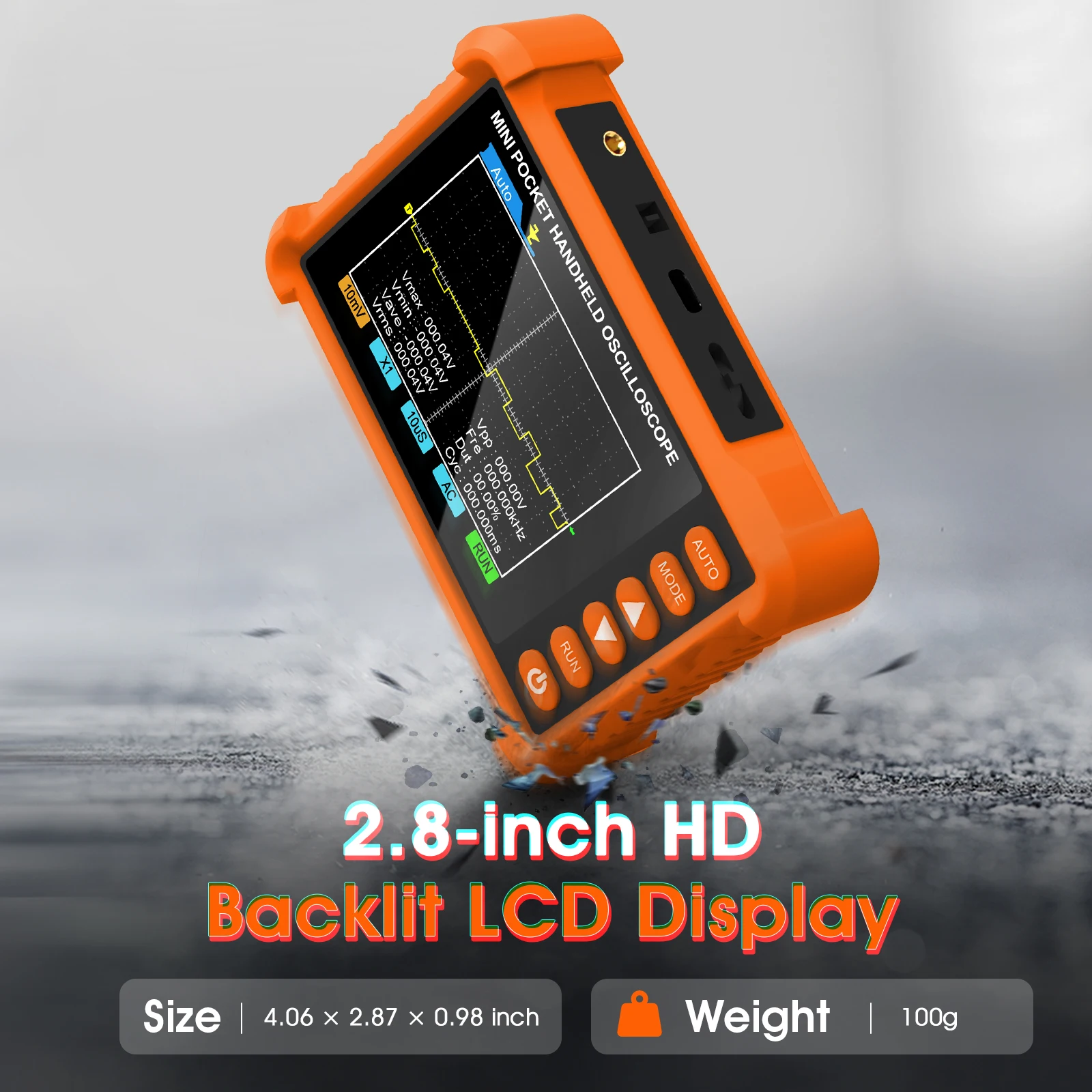 250K Handgehaltenes Digitales – Diy Electronics Test Equipment Bewertung und Preis