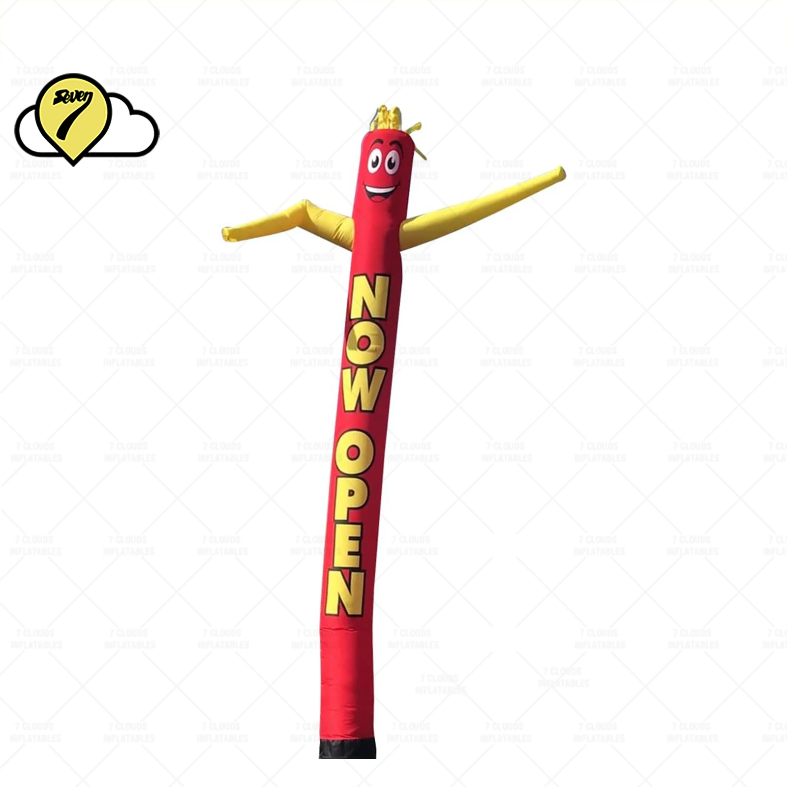 Now Open Advertising 6/8/10/15/20FT Tall Inflatable Tube Man Air Powered Waving Puppet Dancer Decoration by Feather Flag Nation