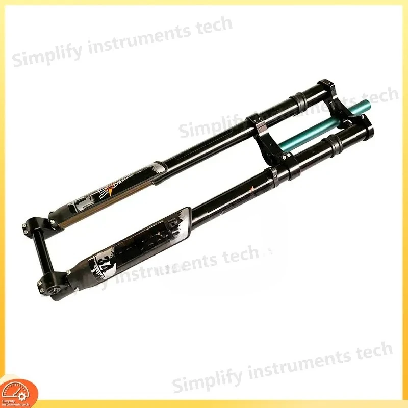 Bike Front Fork 26 Inch Fat Tire Air Suspension Shock Absorber MTB Downhill Bicycle Forks High Quality Replacement