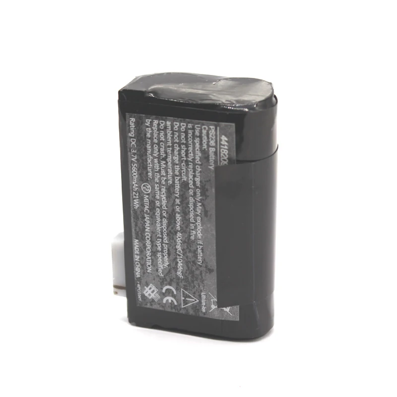Rechargeable PS236 3.7V 5600mAh Battery Pack Replacement for Getac PS236 PS336 Data Collector