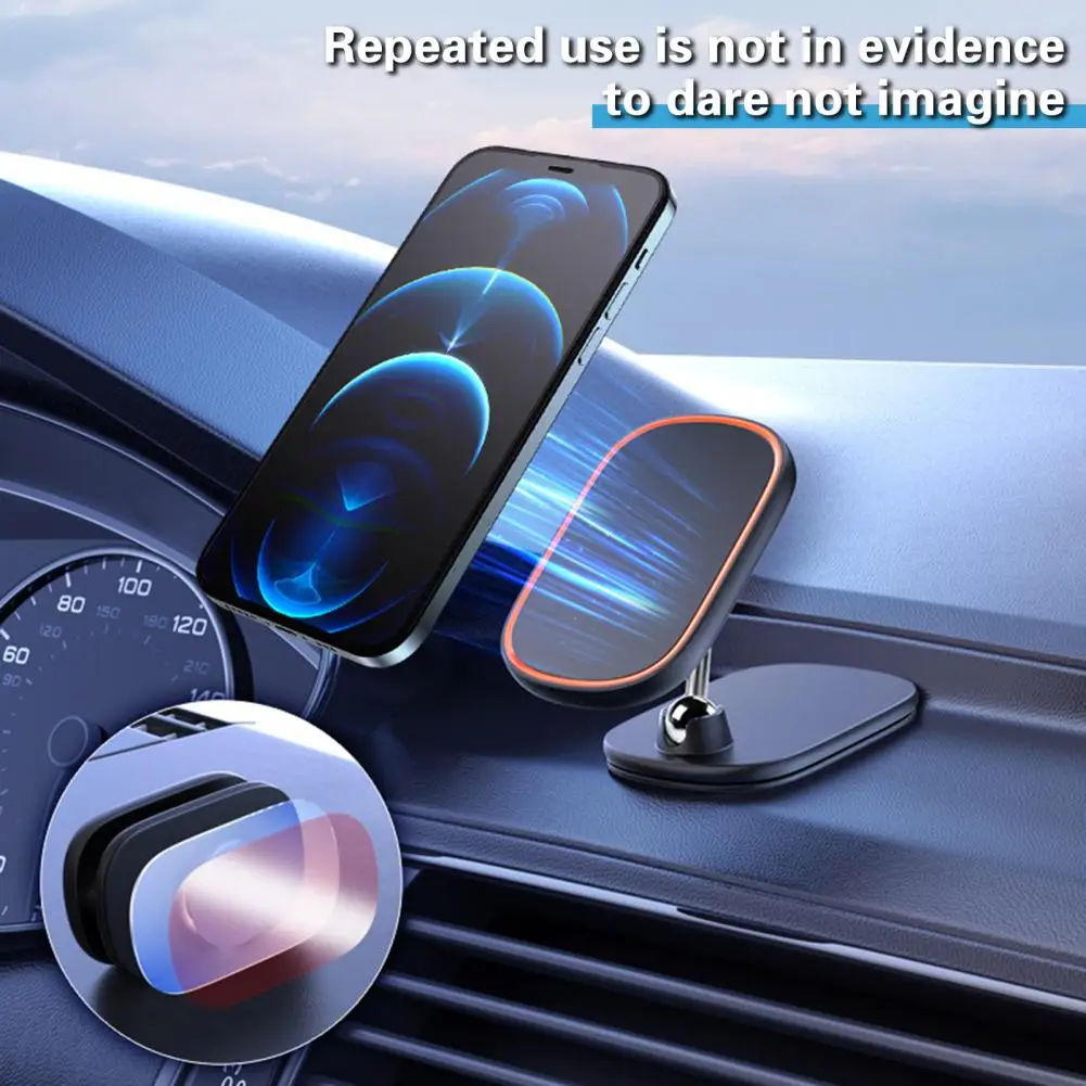 

Универсальный магнитный автомобильный держатель для телефона, легкая установка, регулируемый угол, навигация, держатель сотового телефона, подставка для телефона, свободные руки