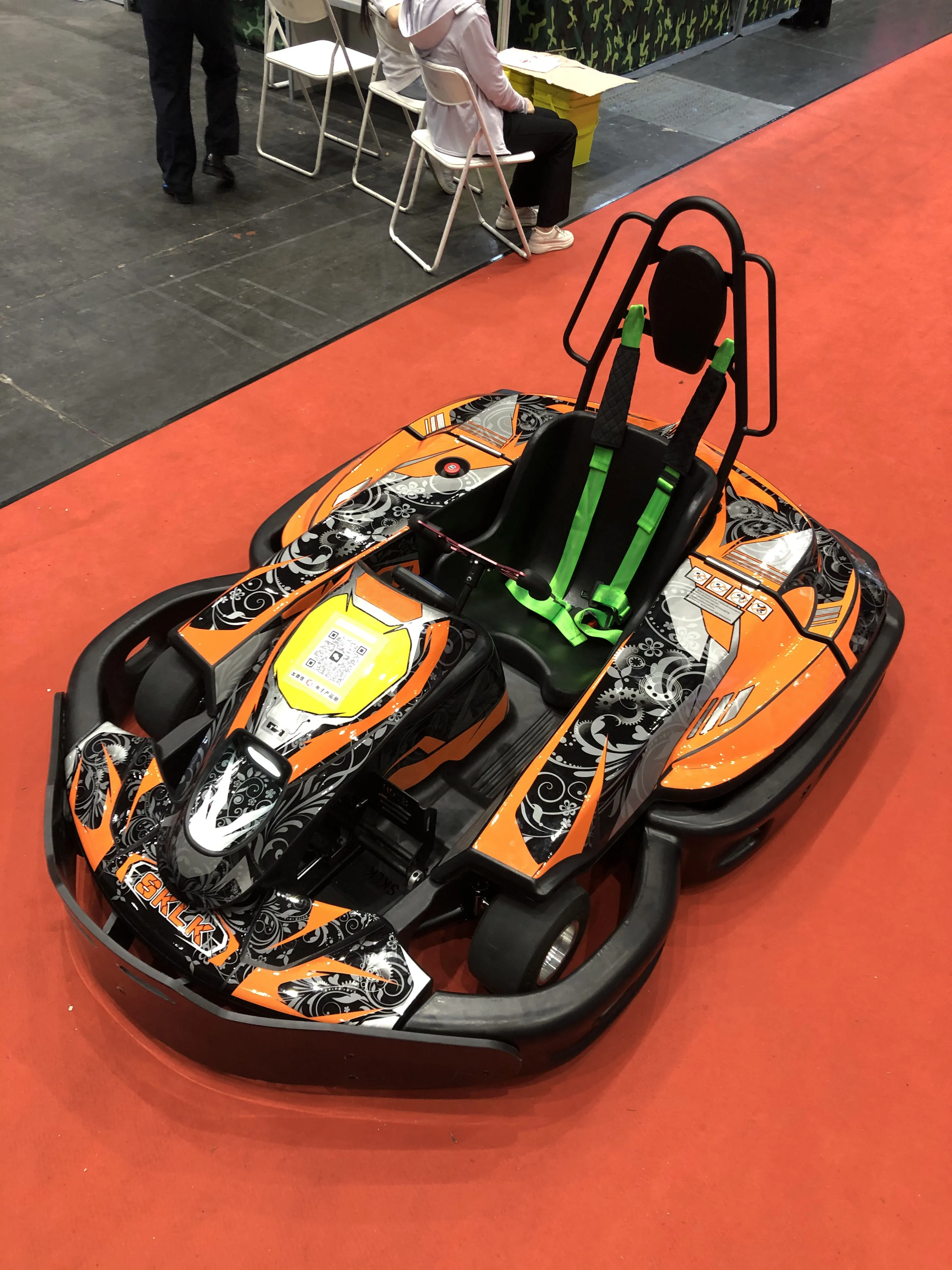 Großhandel Neue Stil 48V 54V Elektrische Batterie Top Geschwindigkeit Elektrische Go-kar Kinder Erwachsene Racing Go Kart Für Indoor outdoor