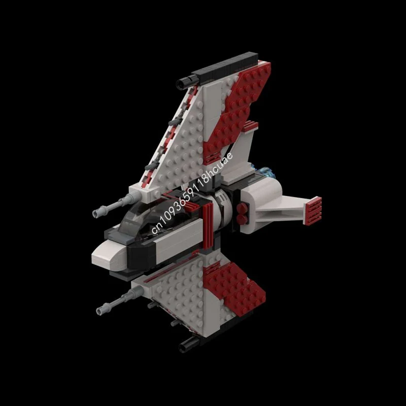 286 pçs moc starfighter nan modelo blocos de construção ideia arquitetura tijolo modular montar brinquedos diy presentes natal