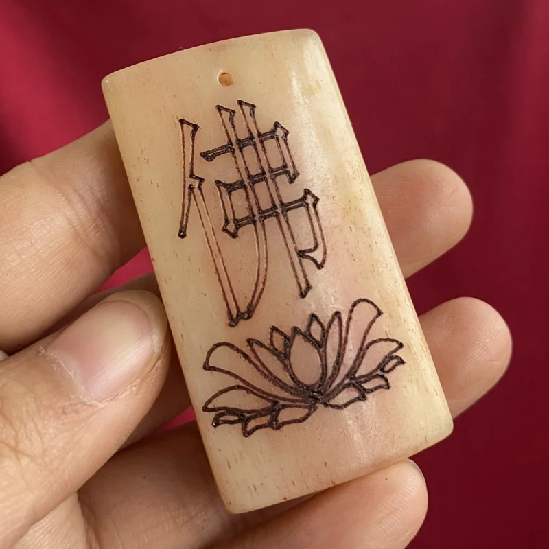 

Ox Bone Buddha Pendant Hand Pieces
