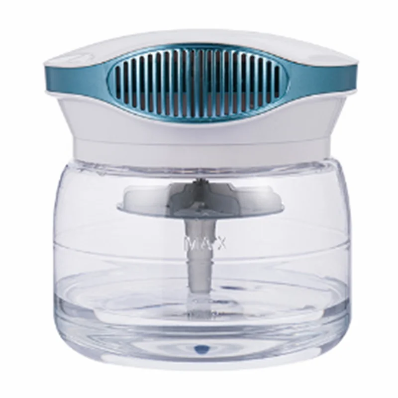B98A-Water Air Purifier For Home, Humidifier, Essential Oils Aroma Fresher With Night Light For Home, Office, US Plug