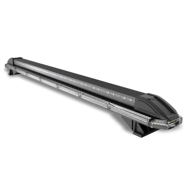 

42-дюймовые янтарные двухслойные светодиодные фонари для грузовых автомобилей, светодиодные 3 Вт, великолепные полностью черные светодиодные инновационные тонкие предупреждающие световые панели