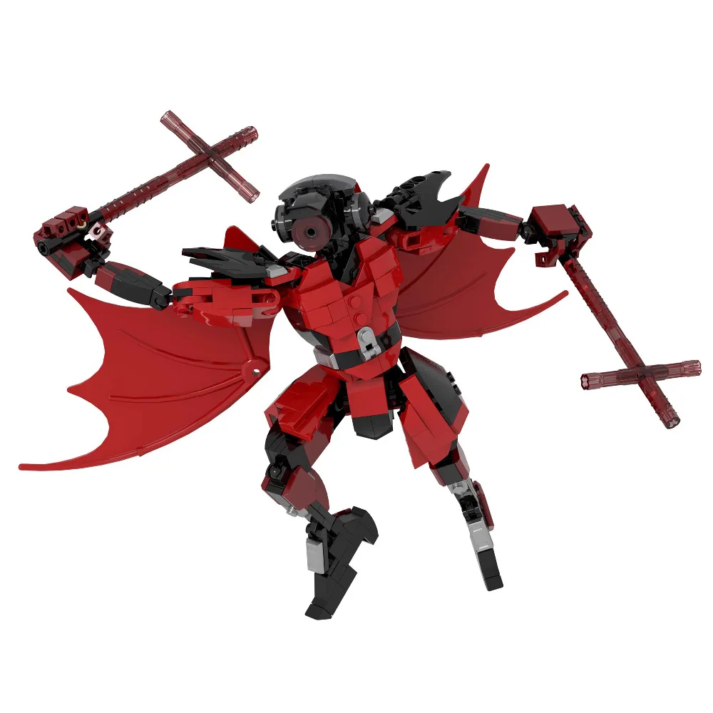 

Armed Red Drill Man Crow Man Skibidi Toilet Building Blocks Set Titan Speakerman Cameraman Tvman Bricks DIY Gifts Toys