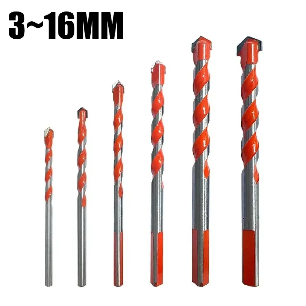 Orange Hard Alloy Overlord Diamond 3/4/5/6/8/10/12/14/16mm Ceramic Tile Perforated Wall Drilling Tool Drill Bit Set
