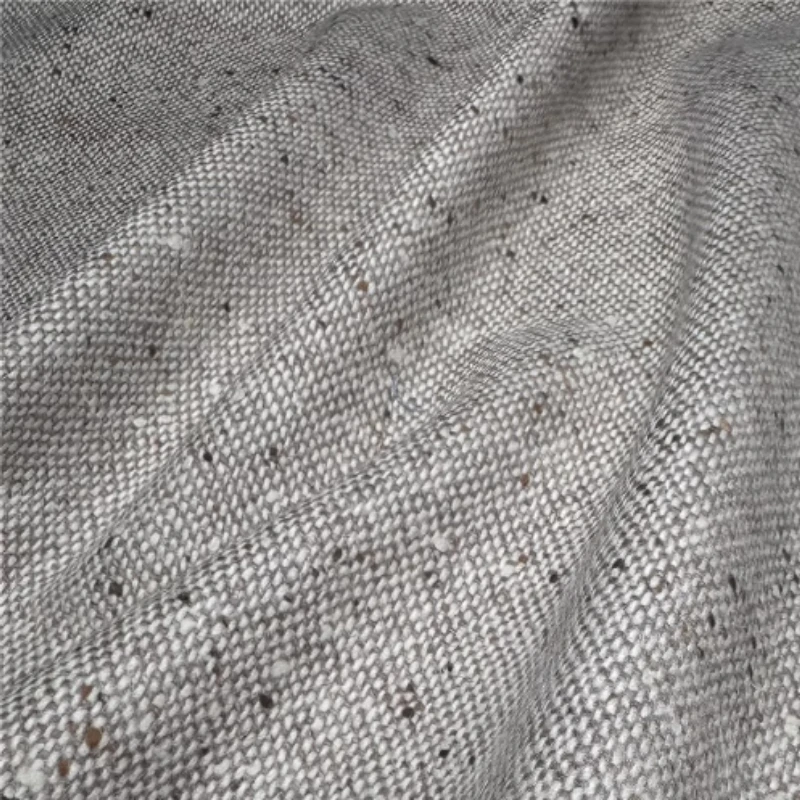 

L100cm X W140cm 100%Wool Tweed Keep Warm Curtains Fabric Handmade Womens Vintage Fall Winter Fashion Textile Crafts Materials