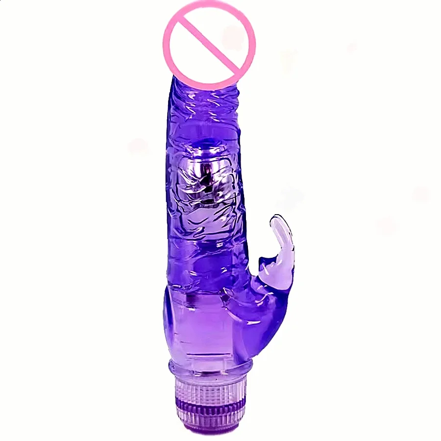 Realistico vibratore del dildo multi-frequenza vibratore del coniglio stimolazione del clitoride masturbazione giocattoli del sesso per le donne forniture per adulti