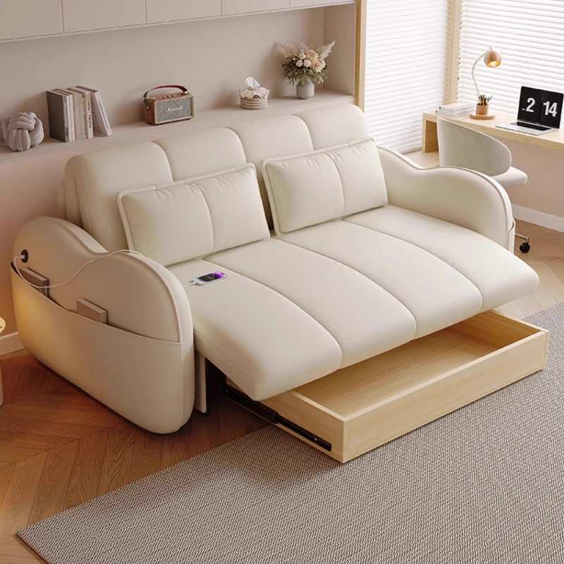 xx-Modern Sofas Bed White Sleeping Simple Sofas Living Room Multifunction Reclining Juego De Salas Muebles Furnitures^