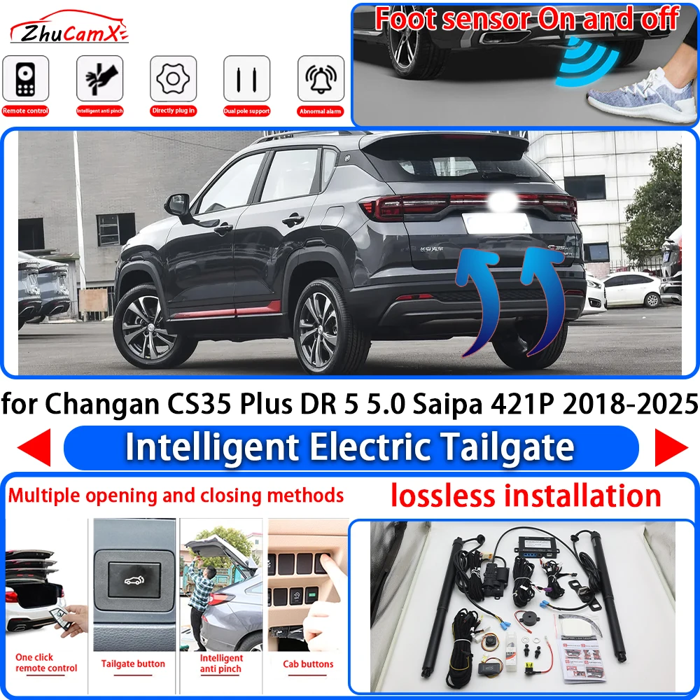 

ZhuCamX for Changan CS35 Plus DR 5 5.0 Saipa 421P 2018-2025 Power Liftgate Trunk Electric Suction Tailgate Tail Gate Lift Strut