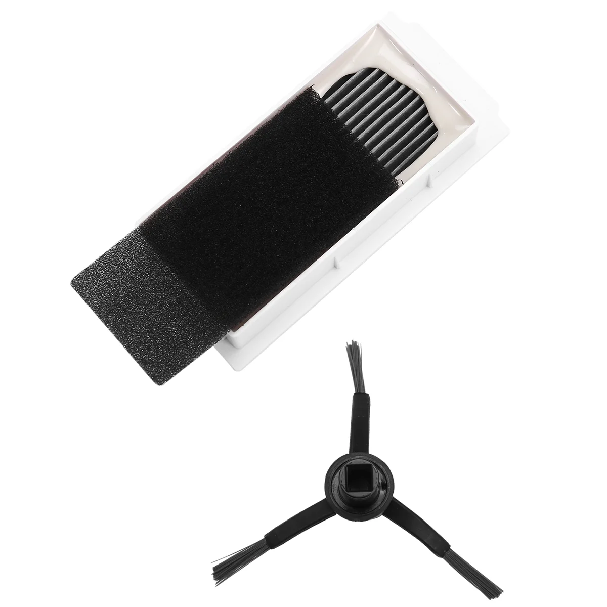 Bism1 para ecovacs debot x5 omni/x5 pro robô peças de vácuo rolo principal escova lateral filtro hepa mop pano saco pó acessórios