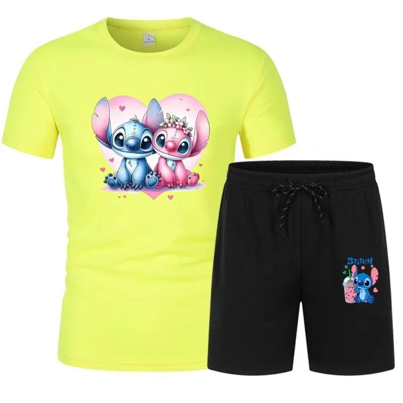 Disney Brand Clothing Short Sleeved T-Shirt Can Be Worn With A Minimalist Ceiling Jacket, Suitable For Both Men And Women For Su