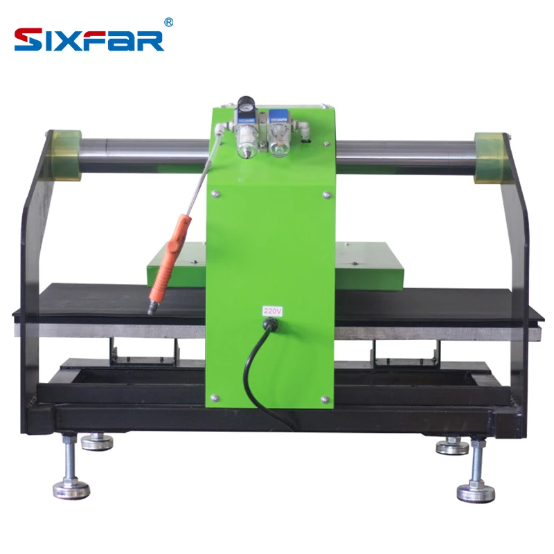 عالية الجودة تي شيرت الطباعة آلة التسامي 16x20 40x50 سنتيمتر شبه التلقائي محطة مزدوجة آلة الصحافة الحرارة الهوائية