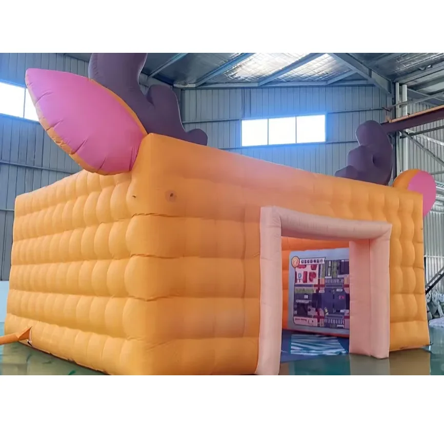 Giant Inflatable Tent Air Blow Custom Nightclub Outdoor Spacious Cabin Tent Garden Party Props
