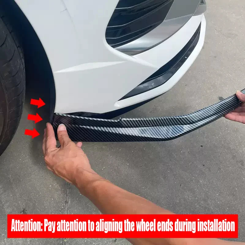 Front bumper corner guard decorative frame made of ABS material For Hyundai Sonata DN8 2023 2024