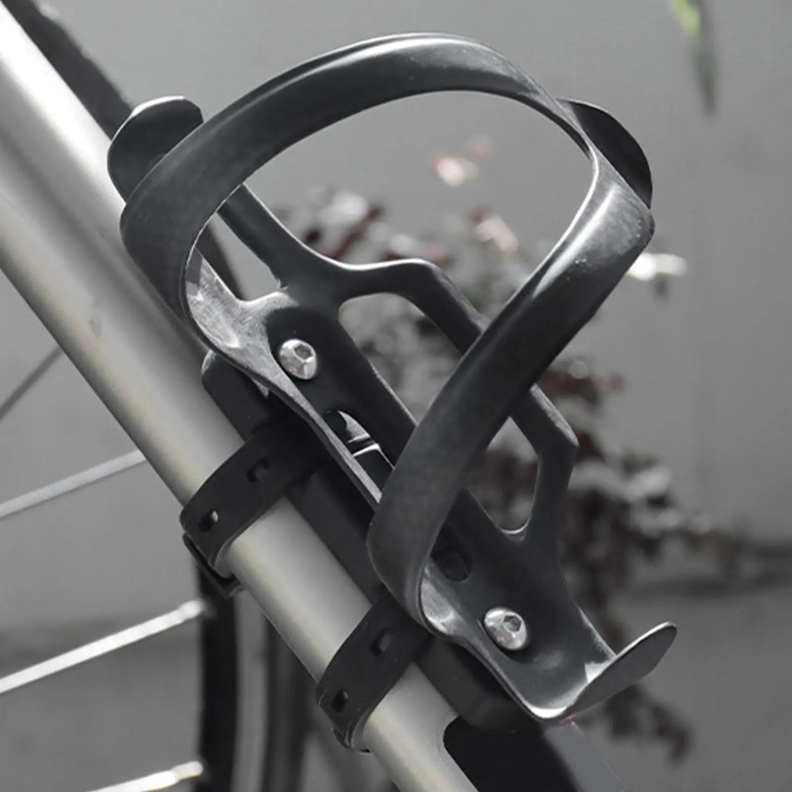 

1Set Bike Bottle Cage Mount Base Silicone Adjustable Strap Water Bottle Holder Conversion Clamp Cycling Accessory Stand Rack