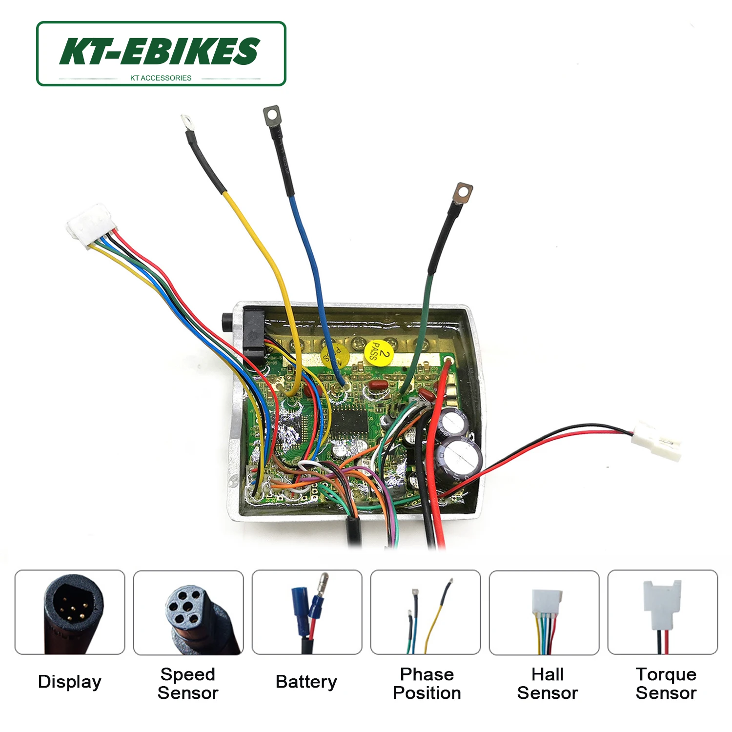 TSDZ2 TSDZ2B Tongsheng Replacement 48V 500W Mid Drive Motor Inner Controller foe Electric Bicycle Conversion Kit