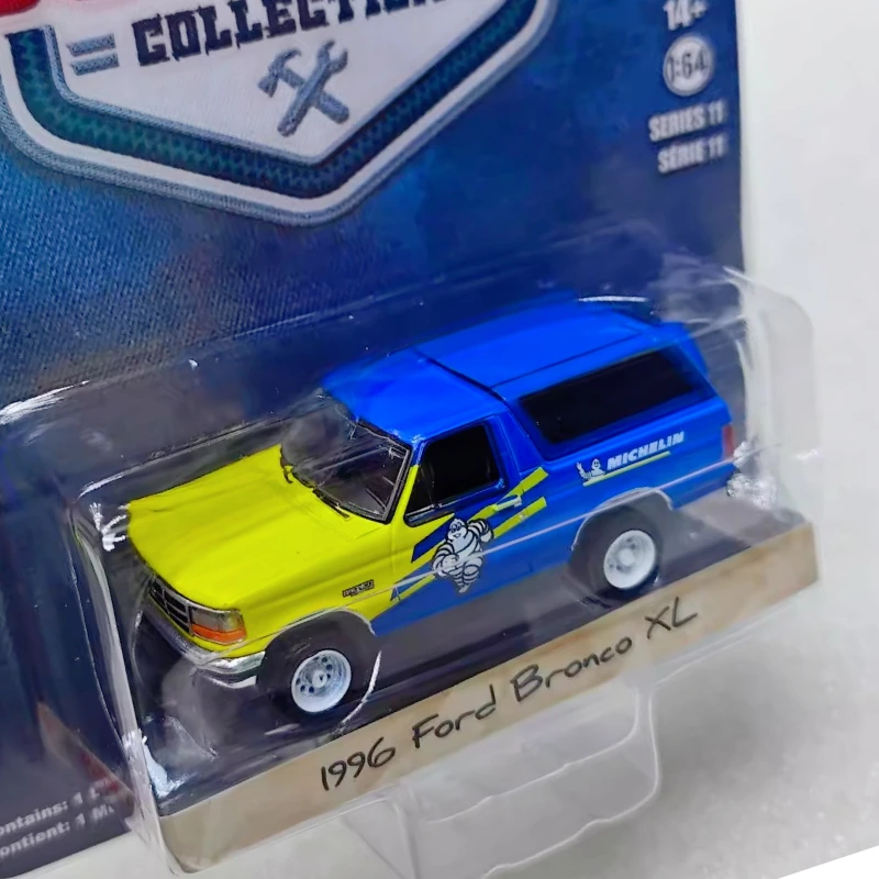 

GreenLight 1:64 Коллекция синих воротников 11–196 Mustang XL - Коллекция шин Michelin Игрушки Маленькие подарки Модель Настенный кулон